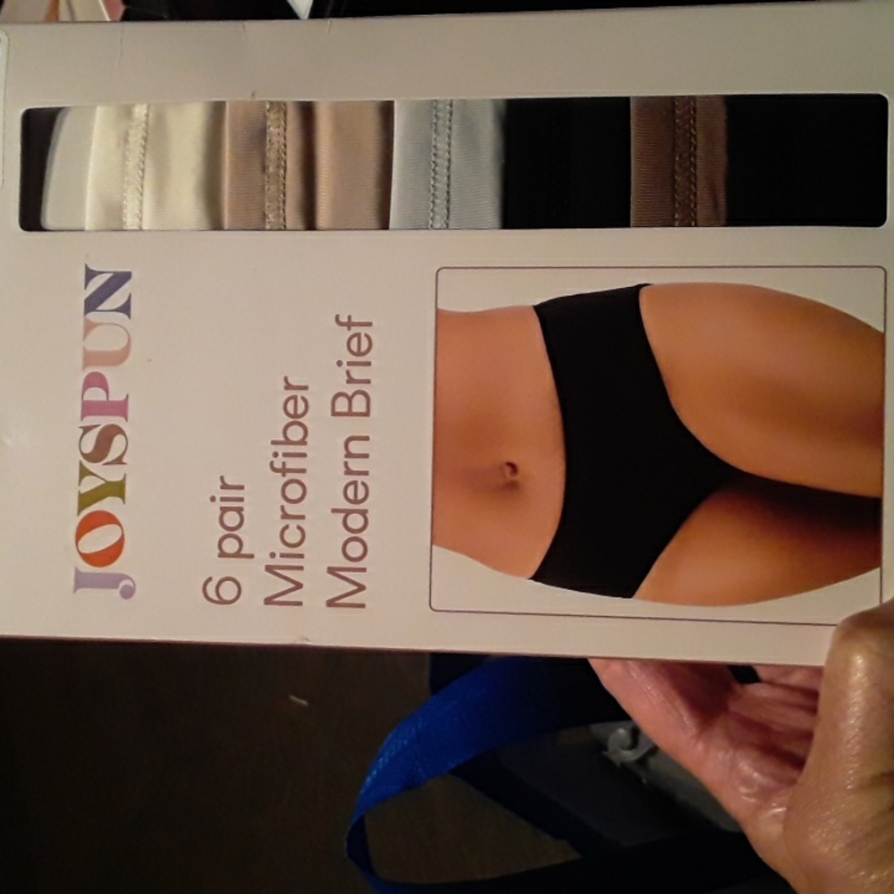 NWT Various Sizes Joyspun 6pair Microfiber Modern Brief - Picture 10 of 12